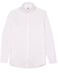 Fedeli - White Piqué Organic Cotton Long Sleeve Polo Shirt L/S SHIRTS FEDELI