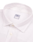 Fedeli - White Piqué Organic Cotton Long Sleeve Polo Shirt L/S SHIRTS FEDELI