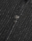 Fedeil - Carbon Grey Wool & Cashmere Cardigan KNITWEAR FEDELI