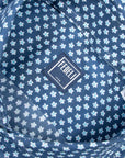 Fedeli - Navy Blue Micro Print Sean Panamino Cotton Long Sleeve Shirt L/S SHIRTS FEDELI