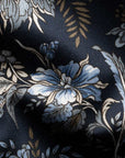 Eton - Navy Floral Signature Twill Slim Fit Shirt L/S SHIRTS Eton