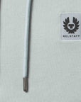 Belstaff - Quarry Blue Organic Cotton Fleece Hoodie SWEATS Belstaff