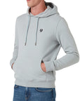 Belstaff - Quarry Blue Organic Cotton Fleece Hoodie SWEATS Belstaff