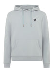 Belstaff - Quarry Blue Organic Cotton Fleece Hoodie SWEATS Belstaff