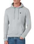 Belstaff - Quarry Blue Organic Cotton Fleece Hoodie SWEATS Belstaff