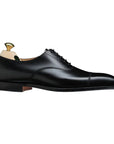 Crockett & Jones - Hallam Black Calf Oxford Shoes - E Fitting SHOES Crockett & Jones