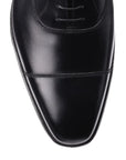 Crockett & Jones - Hallam Black Calf Oxford Shoes - E Fitting SHOES Crockett & Jones