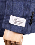 Belvest - Blue Check 'Jacket in a Box' Wool & Cashmere Unstructured Jacket JACKETS Belvest