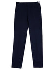 Fedeli - Navy 'Boston' Cashmere & Cotton Tailored Twill Chinos CASUAL TROUSERS FEDELI