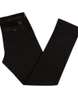 Jacob Cohen - Black 'Bobby' Slim Fit Cotton Twill Chino Trousers CASUAL TROUSERS Jacob Cohen