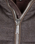 Moorer - Moro Brown ‘Casciano’ Virgin Wool & Cashmere Puffer Jacket