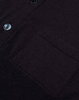 Robert Old - Dark Navy Beaulieu Cashmere Sleeveless Cardigan CASHMERE Robert Old