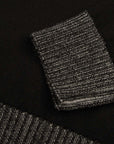 Paul & Shark - Black Soft Cool Touch Half Zip Wool Sweater KNITWEAR Paul & Shark