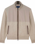 Paul & Shark - Beige Typhoon® Re-4x4 Wool & Cashmere Jacket KNITWEAR Paul & Shark