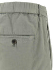 Paul & Shark - Agave Green Garment‑dyed Linen and Cotton Cargo Bermuda Shorts SHORTS Paul & Shark