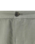 Paul & Shark - Agave Green Garment‑dyed Linen and Cotton Cargo Bermuda Shorts SHORTS Paul & Shark