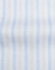 Paul & Shark - Beige and White Striped Soffio Linen Long Sleeve Shirt L/S SHIRTS Paul & Shark
