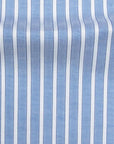 Paul & Shark - Blue & White Striped Oxford Cotton Long Sleeve Shirt L/S SHIRTS Paul & Shark
