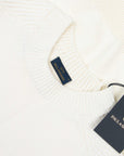 Paul & Shark - Cream Virgin Wool Sweater KNITWEAR Paul & Shark