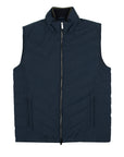 Paul & Shark - Navy Platinum Typhoon® Re-4x4 Stretch Gillet BLOUSONS Paul & Shark