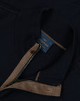 Paul & Shark - Navy Summer Wool Full Zip Sweater KNITWEAR Paul & Shark