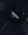 Paul & Shark - Navy Piuma Zip Neck Giza Cotton Sweater KNITWEAR Paul & Shark