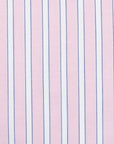 Paul & Shark - Pink & White Striped Oxford Cotton Long Sleeve Shirt L/S SHIRTS Paul & Shark