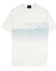 Paul & Shark - Off White Graphic Print Jersey T-Shirt TEE SHIRTS Paul & Shark