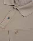 Paul & Shark - Stone Grey Cotton Piqué Polo Shirt S/S POLOS Paul & Shark