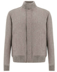 Paul & Shark - Sahara Beige Paolo Cashmere Water-resistant Bomber Jacket