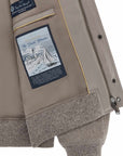 Paul & Shark - Sahara Beige Paolo Cashmere Water-resistant Bomber Jacket