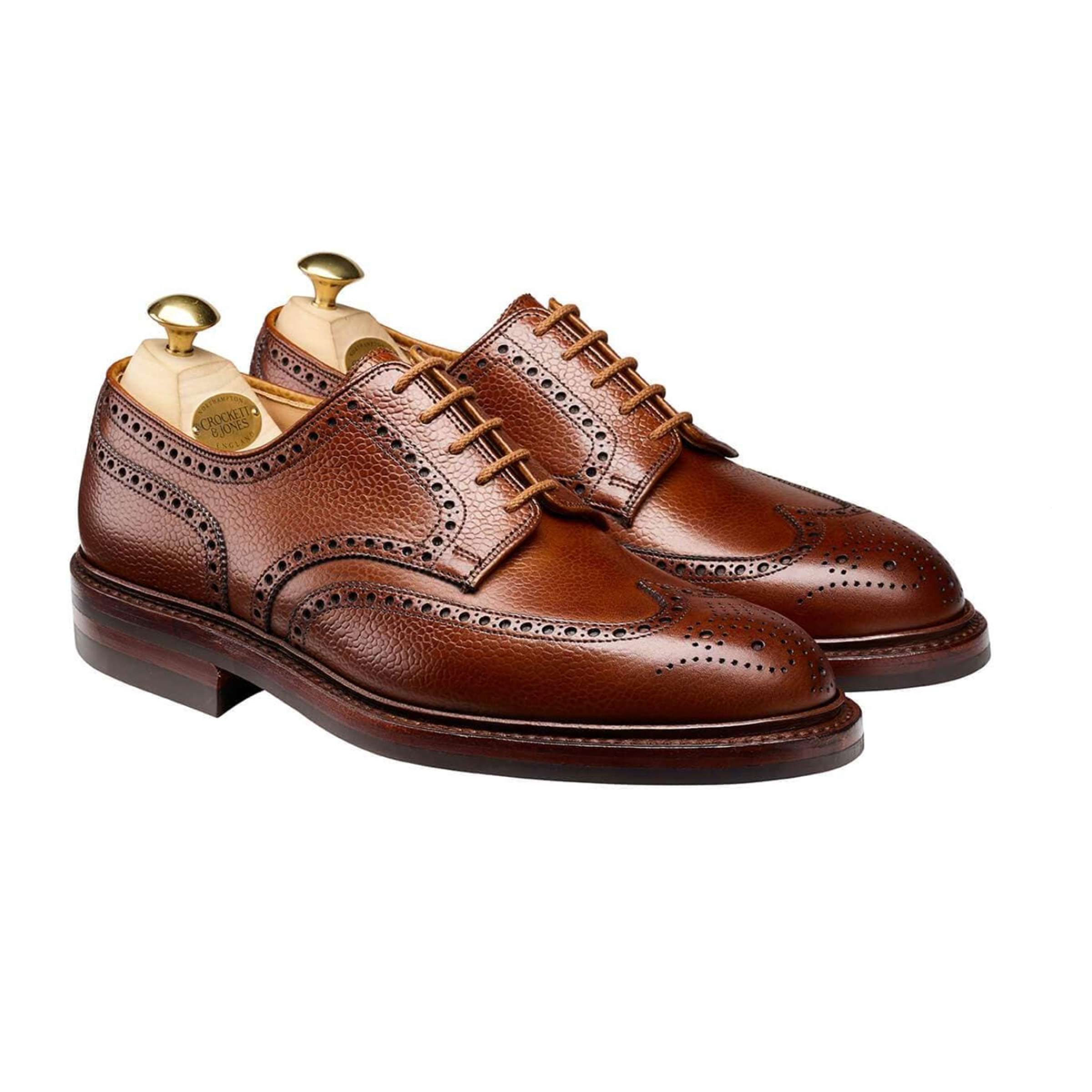 Crockett & Jones - Pembroke Tan Scotch Grain Shoes SHOES Crockett & Jones