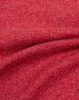 Robert Old - Poppy Melange Chatsworth 2ply V-Neck Cashmere Sweater CASHMERE Robert Old
