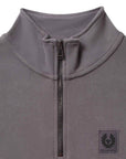 Belstaff - Tornado Grey Quarter Zip Sweatshirt SWEATS Belstaff
