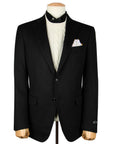 Robert Old - Black Pure Cashmere Jacket crafted with Loro Piana Fabric JACKETS Robert Old
