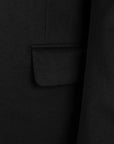 Robert Old - Black Pure Cashmere Jacket crafted with Loro Piana Fabric JACKETS Robert Old