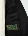 Robert Old - Black Pure Cashmere Jacket crafted with Loro Piana Fabric JACKETS Robert Old