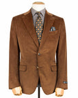 Robert Old - Vintage Vicuna Tan Cotton & Wool Corduroy Jacket Crafted In Italy JACKETS Robert Old
