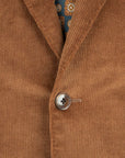 Robert Old - Vintage Vicuna Tan Cotton & Wool Corduroy Jacket Crafted In Italy JACKETS Robert Old