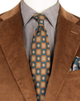 Robert Old - Vintage Vicuna Tan Cotton & Wool Corduroy Jacket Crafted In Italy JACKETS Robert Old