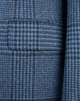 Robert Old - Blue Window Pane Check Wool Jacket JACKETS Robert Old
