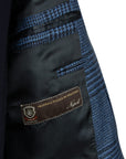 Robert Old - Blue Window Pane Check Wool Jacket JACKETS Robert Old
