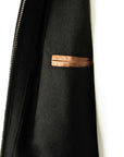 Black Pure Cashmere Water Repellent Italian Bomber Jacket BLOUSONS Robert Old