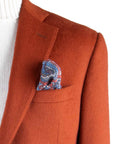 Robert Old - Red Pure Cashmere Italian Blazer JACKETS Robert Old