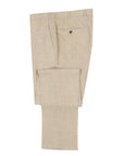 Robert Old - Beige Super 130's Wool, Silk and Linen Suit Crafted in Italy SUITS Robert Old