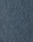 Denim Blue Birdseye Knit Italian Brushed Cotton Long Sleeve Shirt