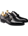 Crockett & Jones - Lowndes Double Buckle Monk Shoes SHOES Crockett & Jones