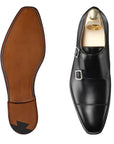 Crockett & Jones - Lowndes Double Buckle Monk Shoes SHOES Crockett & Jones