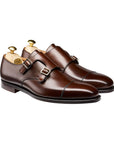 Crockett & Jones - Lowndes Double Buckle Monk Shoes SHOES Crockett & Jones