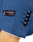 Robert Old - Blue Lightweight Linen & Silk Unlined Suit SUITS Robert Old